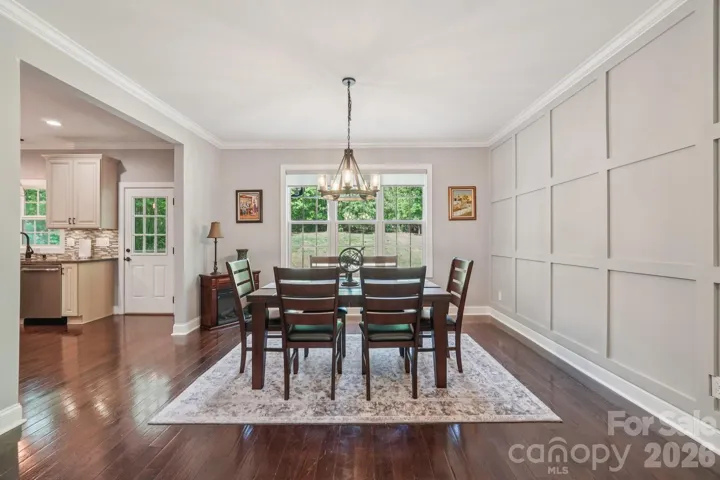 Beautiful accent wall.