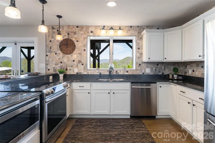 Lower level kitchen