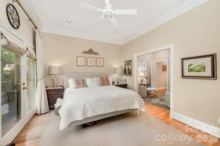 Another view of the primary bedroom