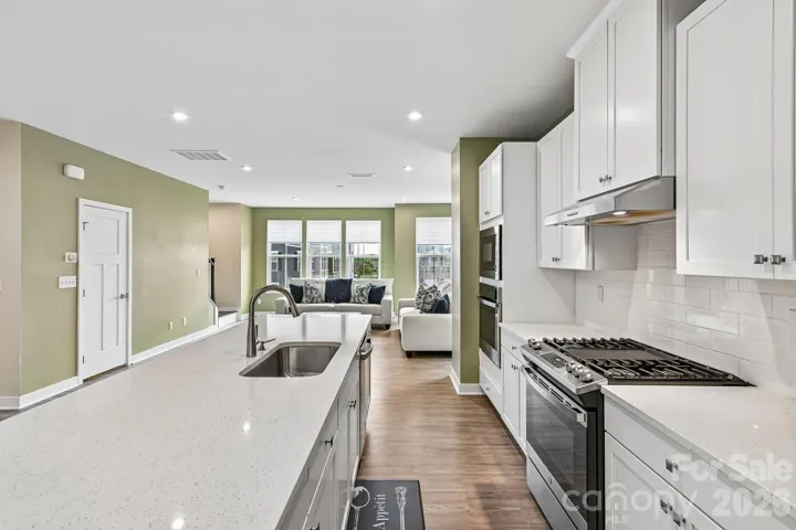 Tile Backsplash, Vast amount of Cabinets