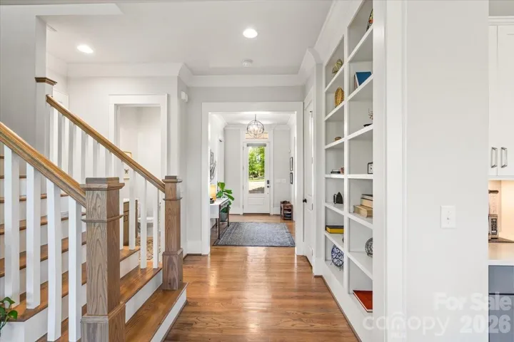 Looking back toward the front door... craftsman details at every turn