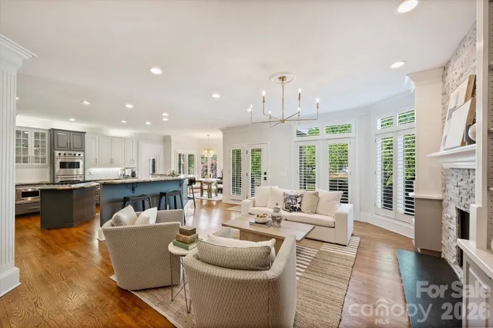 Great Room Open to Kitchen