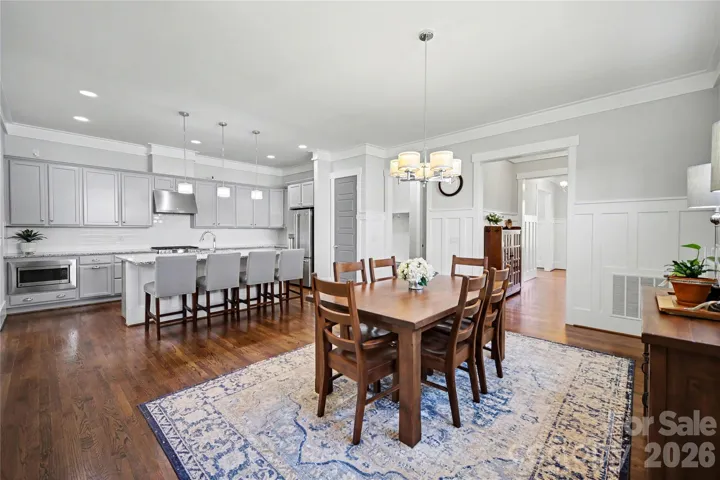 So much space for entertaining friends and family on the main level!