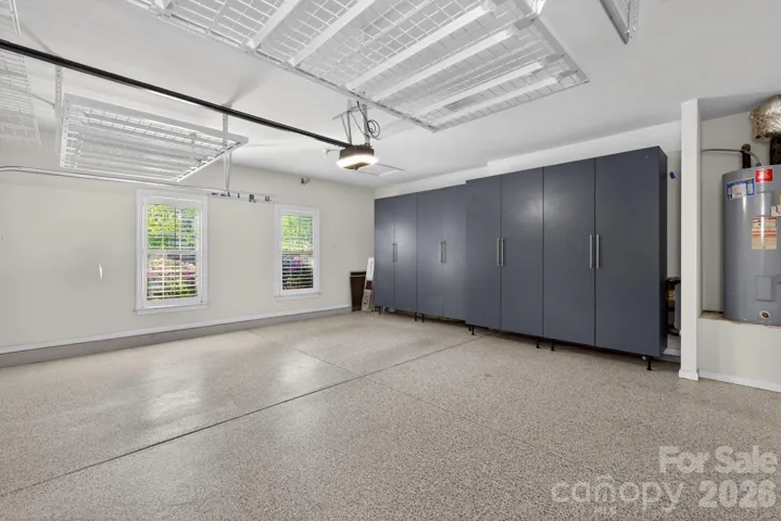 Epoxy floors and storage