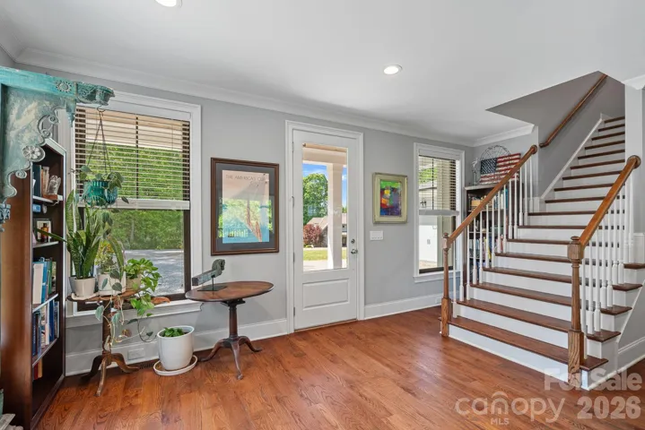 Gorgeous solid hardwood floors cover much of this home. 