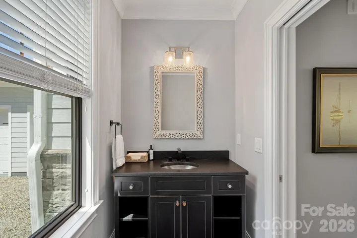 Main level powder room 