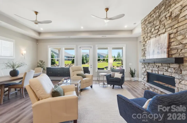 A large, inviting Great Room offering the perfect setting for entertaining and relaxing.