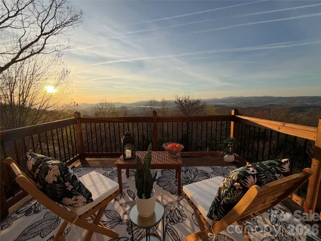 Sunrise views from Main level deck