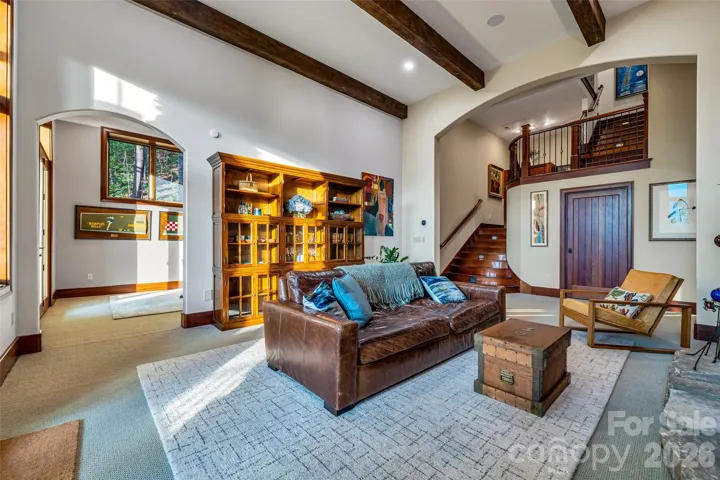 Lower level living room