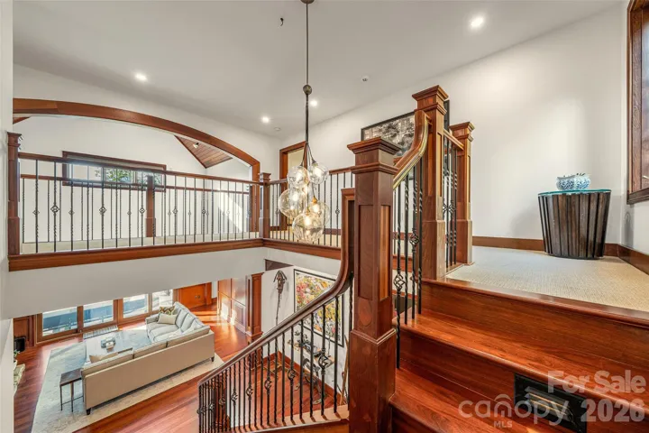 Stairs to second floor