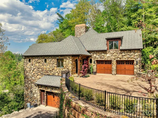 3 garage spaces and additional parking