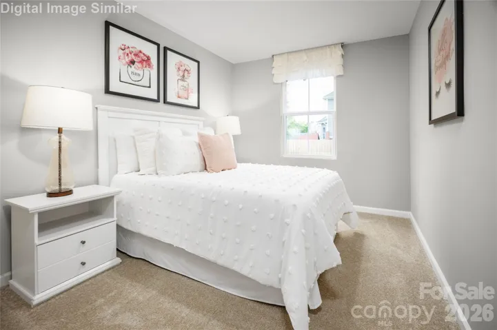 Bright and adaptable—this second bedroom offers generous closet space and endless possibilities for your unique style and needs