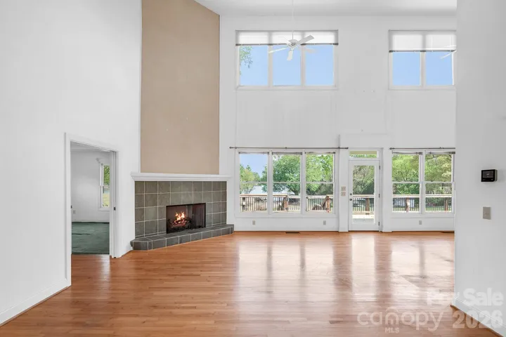 Great Room with Vaulted Ceiling
