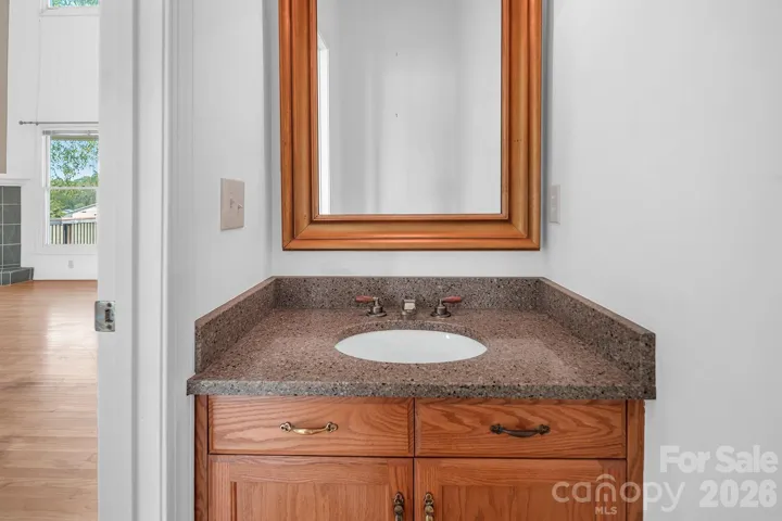 Half Bathroom in Entryway