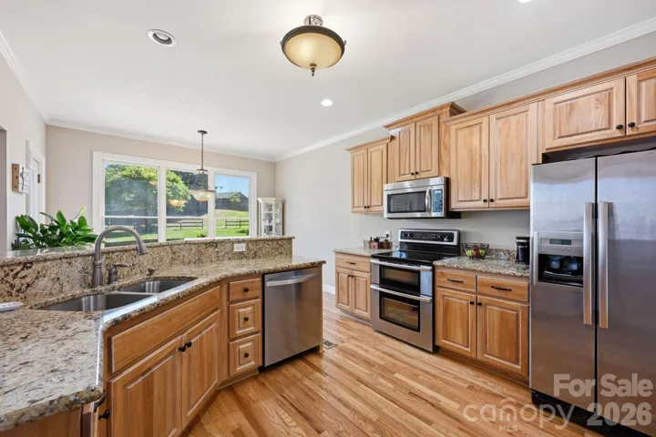 Kitchen with Stainless Appliances