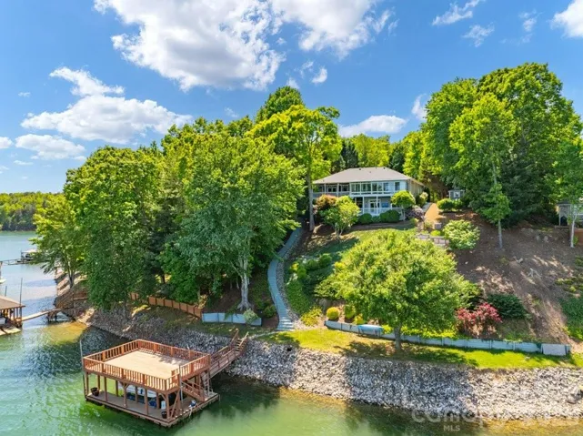View of home from Lake