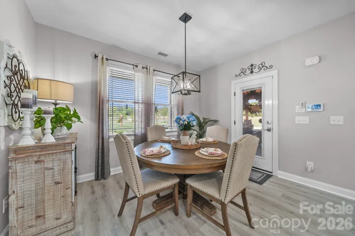 Main Home Breakfast Area.