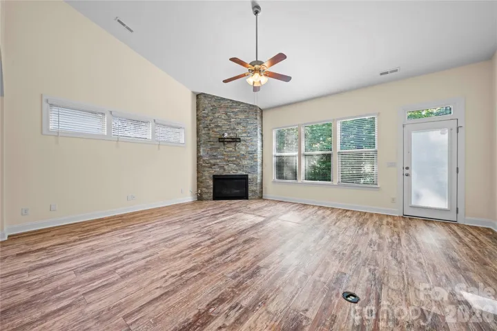 Kitchen opens to Great Room!
