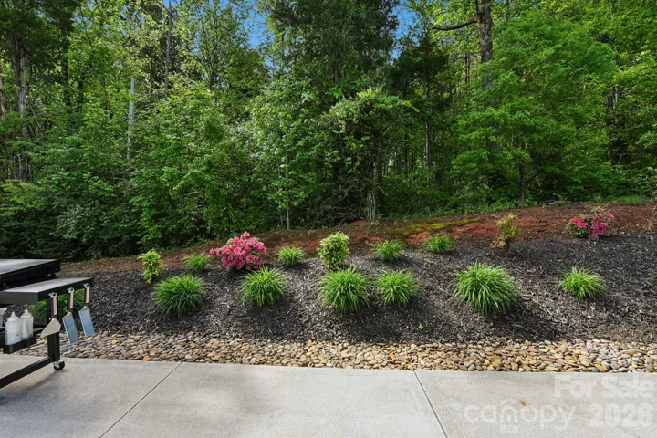 Patio view is so pretty