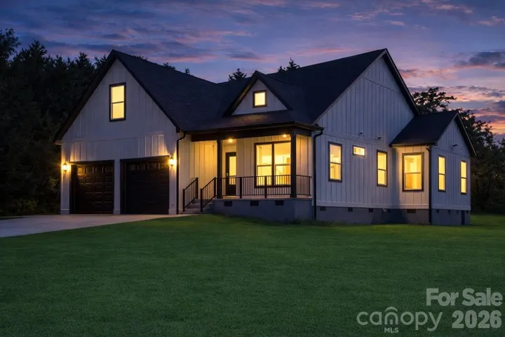Dusk view of this gorgeous home.