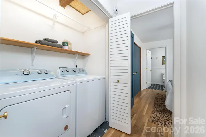 Laundry on main floor
