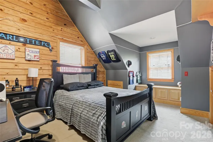 Upstairs Bedroom with secret passage.