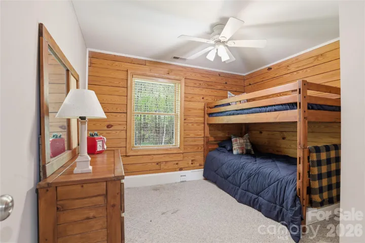 Upstairs bedroom in 2nd quarters living area.