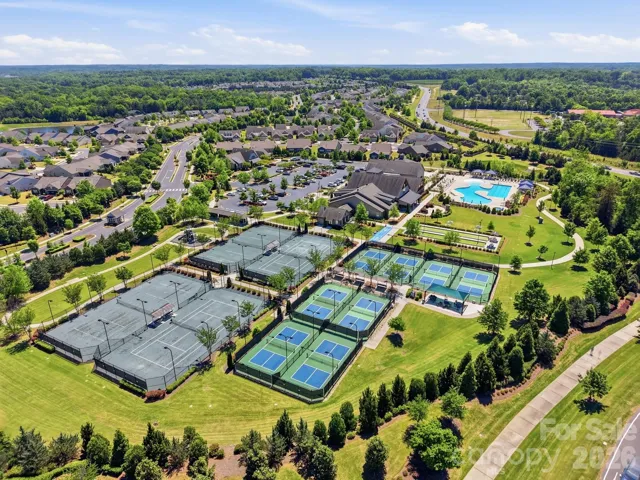 Pickle ball and tennis courts
