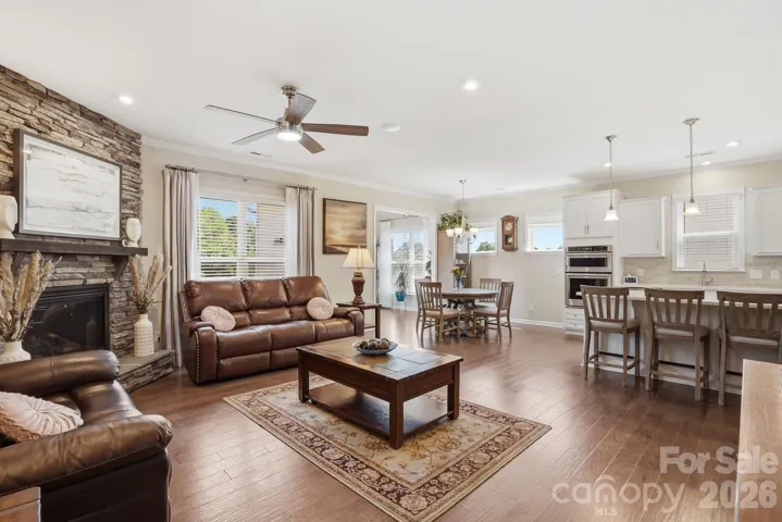 Open floor plan 