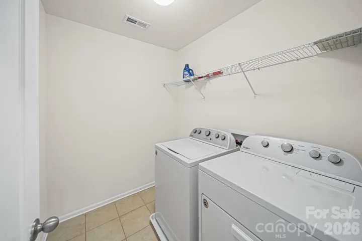 Upper Level Laundry