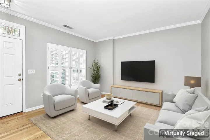 LIVING ROOM - VIRUALLY STAGED