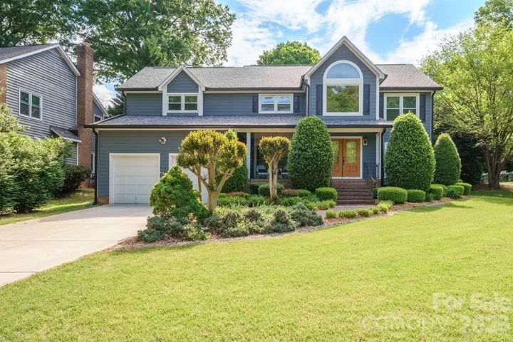 Large front yard