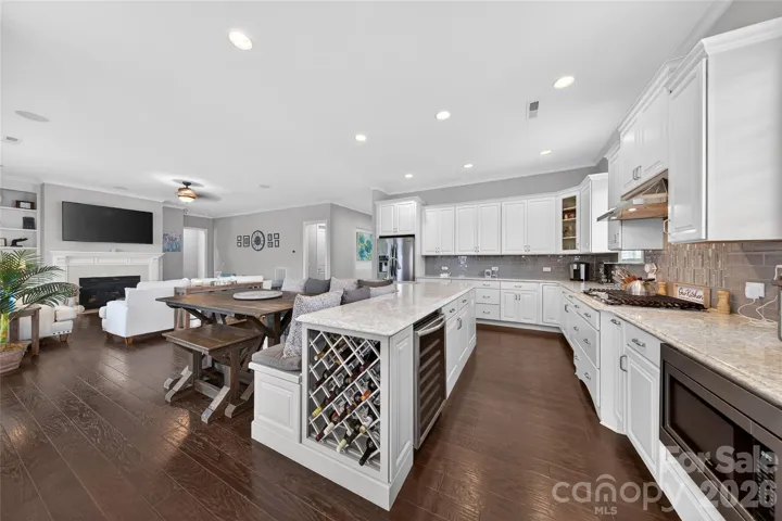 Beverage Refrigerator & Wine Rack