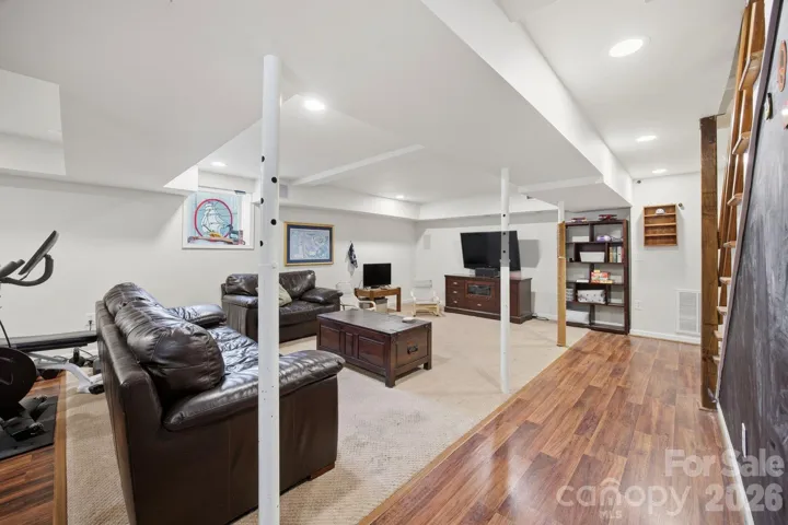 Basement game room