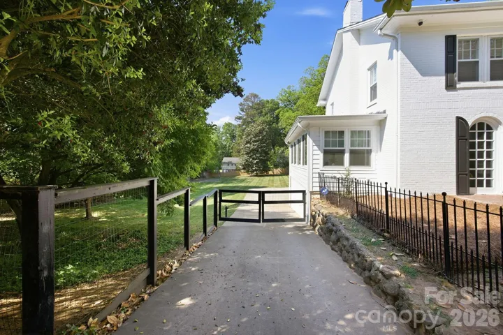 Gated driveway