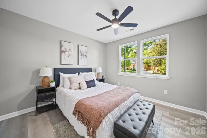 One of 3 bedrooms