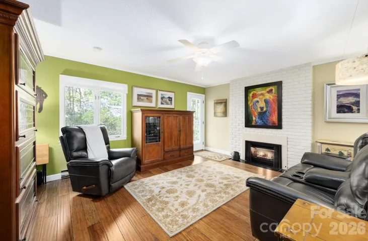 Extra TV Space off the Kitchen