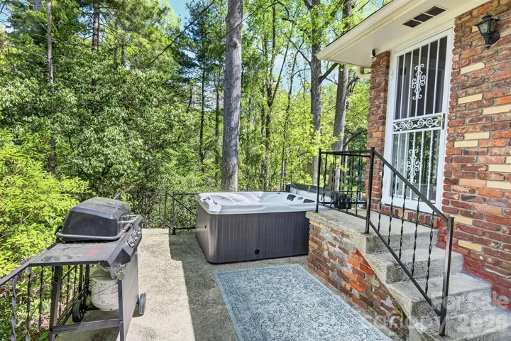Side Patio Includes Hot Tub