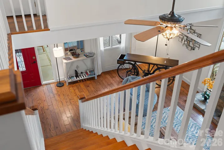 Let's venture upstairs!