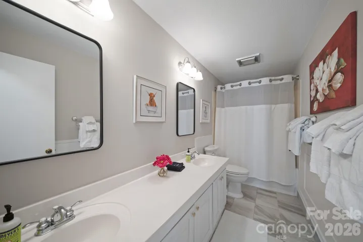 Full bathroom upstairs