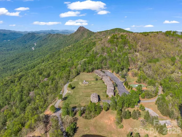 The Brow has plenty of parking, a pool and tennis/pickleball court