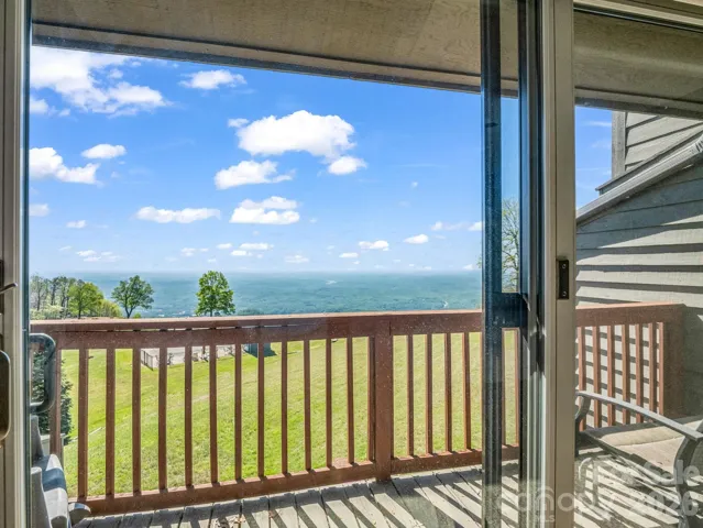 View from the deck of the primary bedroom