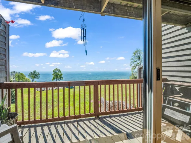 Spectacular views from the main level deck