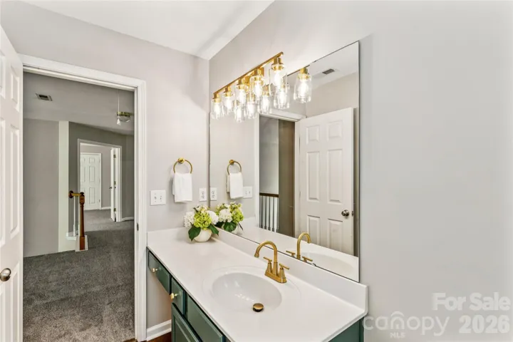 Secondary bathroom