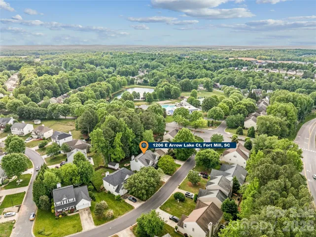 A few houses down from community amenities