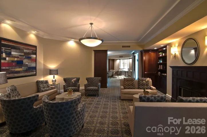 The Fireside Library Lounge...