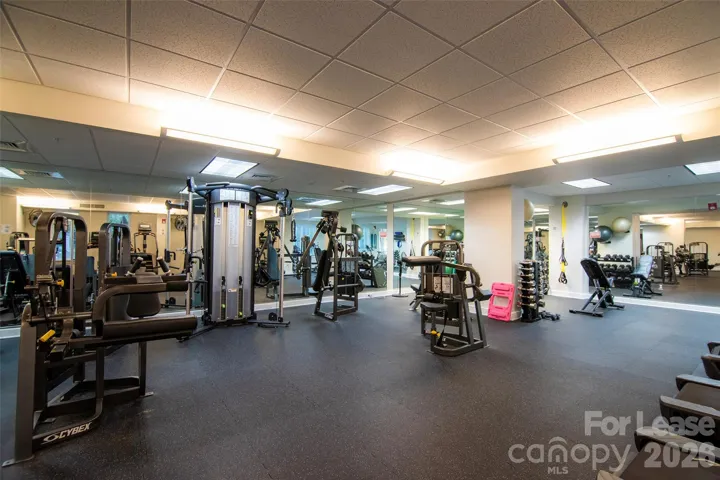 The Newly Renovated & Expanded Fitness Center!