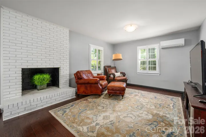 Spacious den area
