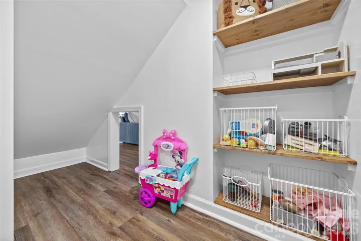 *Under staircase converted to hidden play area