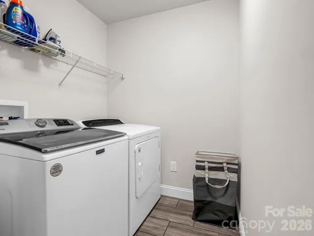 Laundry room upstairs.
